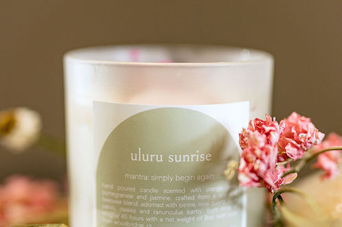 Intent Candle: Uluru Sunrise