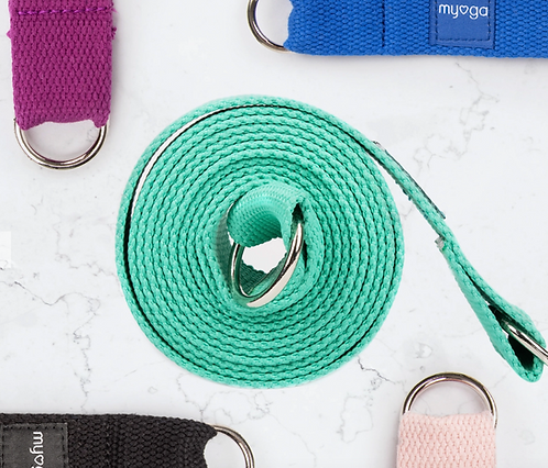myoga d-ring yoga strap