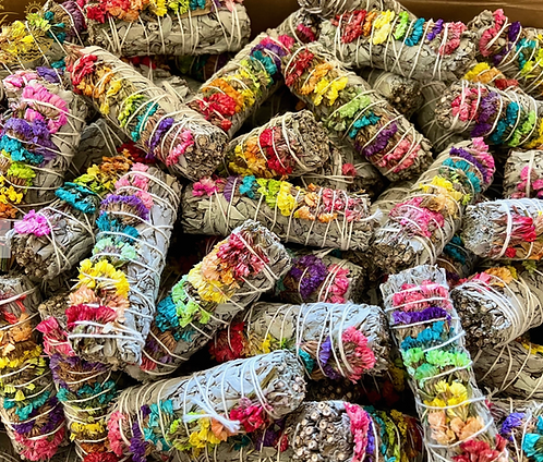 seven chakra smudge