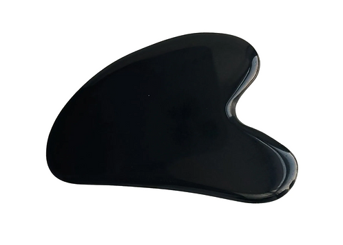 black obsidian gua sha
